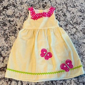 4t yellow dress